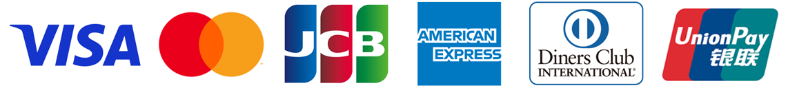 ご利用可能なクレジットカード